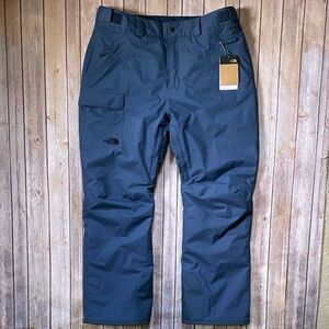 The North Face Women’s Plus Freedom Insulated Snow Pants In Shady Blue
